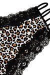 Zivame Lace Touch Hipster Panty With Strappy Sides- Black Leopard Print — thumbnail 8