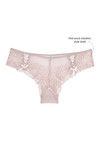 Zivame All That Lace Low Rise Sheer Cheeky Panty-Beige — thumbnail 7
