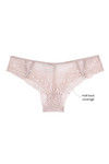 Zivame All That Lace Low Rise Sheer Cheeky Panty-Beige — thumbnail 8