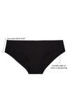 Zivame High On Comfort No Panty Line Bonded Bikini Panty-Black — thumbnail 5