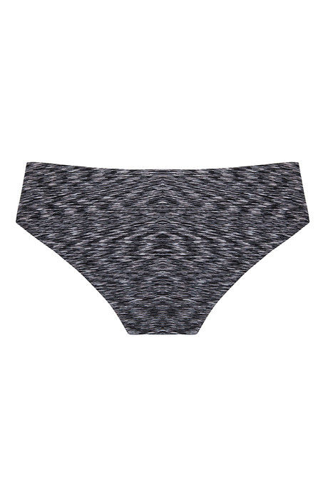 Zivame Abstract Print No Panty Line Bonded Bikini Panty-Grey — image 7