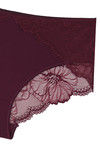 Zivame  Luxe Lace Embellished Mid Rise Hipster Panty- Purple — thumbnail 8