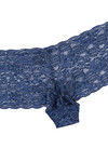 Zivame All That Lace Low Rise Cheeky Panty- Navy — thumbnail 7