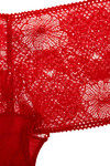 Zivame Smooth Lace Low Waist Boyshort Panty-Red — thumbnail 8