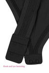 Zivame Medium Control No Leg Bodysuit With Bust- Black — thumbnail 7