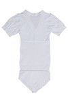 Zivame Slenderizing Medium Control Bodysuit- White — thumbnail 6