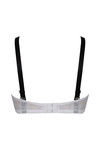 Zivame Goddess Parfait Charming Lace Padded Underwired Multiway Bra- White — thumbnail 6
