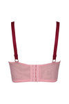Zivame True Curv Double Layered Wired Medium Coverage Long Line Bra-Pink — thumbnail 6