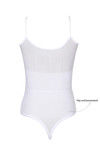 Zivame Smoothening Control No Leg Bodysuit With Bust - White — thumbnail 6