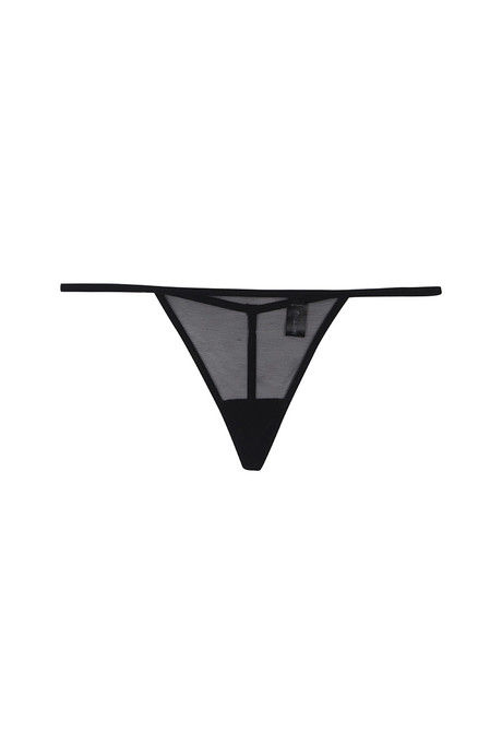 Zivame Sexy Little Bustier With G String - Black and Pink — image 6