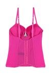 Zivame Lace Embrace Bustier With G-String - Lipstick Pink — thumbnail 5