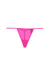 Zivame Lace Embrace Bustier With G-String - Lipstick Pink — thumbnail 6