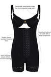 Zivame VITA Trim Body Shaping Bodysuit-Black — thumbnail 5