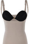 Zivame Medium Control Shorts Length Bodysuit - Indian Skin — thumbnail 7