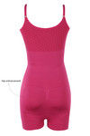 Zivame Medium Control Shorts Length Bodysuit With Bust - Fuschia — thumbnail 6