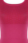 Zivame Medium Control Shorts Length Bodysuit With Bust - Fuschia — thumbnail 7