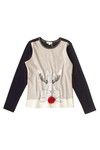 Zivame Cotton CoZzzies Bunny Warmer Cotton Top- Grey — thumbnail 6