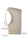 Zivame Seamless Medium Compression Butt Enhancing Shapewear- Skin — thumbnail 7