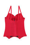 Zivame Lace Embrace Bustier With G-String - Red Hot — thumbnail 6