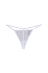 Zivame Summer Bounty Very Sexy Babydoll With Thong- White — thumbnail 7