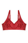 Zivame Single Layered Non Wired Full Coverage Sag Lift Bra-Rust Red — thumbnail 5