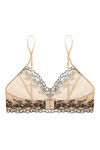 Zivame Made To Layer Double Layered Non Wired Low Coverage Bralette -Peach — thumbnail 7