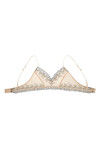 Zivame Made To Layer Double Layered Non Wired Low Coverage Bralette -Peach — thumbnail 8