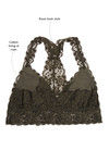 Zivame Made To Layer Double Layered Non Wired Low Coverage Bralette -Olive — thumbnail 5