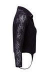 Zivame Floral Lace Medium Impact Camisole Bodysuit-Black — thumbnail 6