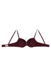 Zivame High Gloss Padded Wired T Shirt Bra-Carbon Red — thumbnail 8