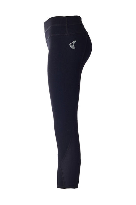 Zelocity Hugged Nouveau Soft Skin Fit Crop Pants- Black — image 6