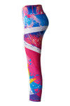 Zelocity Alphatone Mid Waist Core Leggings-Abstract Crystals — thumbnail 7
