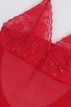 Zivame Sundown Collection High Low Hemline Red Babydoll With G-string — thumbnail 7