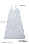 Zivame Sundown Soft And Sheer Lace Babydoll With G-String-White — thumbnail 6