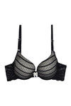 Zivame Cuppa Contrast Padded Bra- Black — thumbnail 8