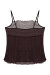 Zivame Sundown Embroidered Brown Babydoll With Boyshort Panty — thumbnail 6