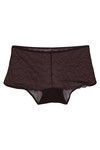 Zivame Sundown Embroidered Brown Babydoll With Boyshort Panty — thumbnail 8
