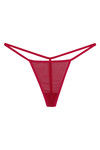 Zivame Sheer  n Sexy Flyaway Babydoll with G-String- Magenta — thumbnail 7