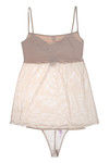 Zivame Animal Print Soft Mesh Babydoll With G String — thumbnail 6