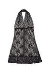 Zivame Sundown Halter Neck Babydoll With G-String - Black — thumbnail 9