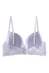 Zivame All That Lace Padded Balconette Bra- White — thumbnail 6