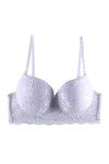 Zivame All That Lace Padded Balconette Bra- White — thumbnail 7