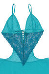 Zivame Sundown Sheer Backless Blue Babydoll With G Strings — thumbnail 7