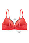 Zivame Bridal Padded Wired Low Coverage Bra-Corai — thumbnail 6