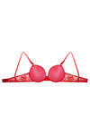Zivame Bridal Padded Wired Low Coverage T-Shirt Bra-Red — thumbnail 9
