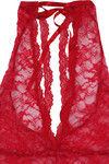 Zivame Sundown Halter Neck Cherry Red Teddy — thumbnail 7
