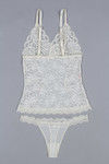 Zivame Sundown Naughty Ivory Babydoll With Thong Panty — thumbnail 7