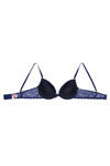 Zivame Medium Coverage Padded Moulded Bra- Blue — thumbnail 8