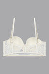 Zivame Medium Coverage Padded Moulded Bra- Ivory — thumbnail 7