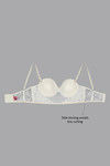 Zivame Medium Coverage Padded Moulded Bra- Ivory — thumbnail 8